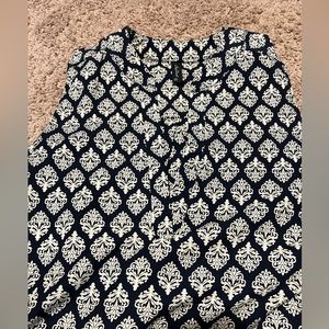 Sleeveless Blue Boutique Too